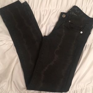 American Eagle Washed Texture Skinny Jeans